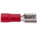REXANT 08-0412 Клемма плоская изолированная гнездо 5.6 мм 0.5-1.5 мм² (РПи-м 1.5-(4.8)/РПИм 1,25-5)