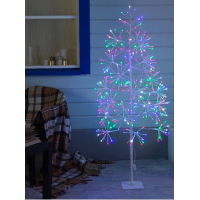 Дерево светодиодное "Ёлка", 1.5 м, 324 LED, 220 В, эффект мерцания, МУЛЬТИ 3613136