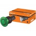 Кнопка грибовидная SB7-CWM31-220V(LED) d35мм 1з зеленая TDM