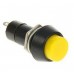 REXANT 36-3033 Выключатель-кнопка 250V 1А (2с) ON-OFF желтая (PBS-11А) (10/3000