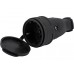 Розетка разборная GRV-S-16-R-G-B-IP44, 16А, круглая, с/з, черная, IP44, 1/20/200