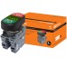 Кнопка двойная MPD4-11G (зеленая/красная) (LED) в сборе d22мм/220В (ПУСК/СТОП) линза зеленая TDM