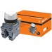 Кнопка с фиксацией MP2-20W в сборе d22мм 1з+1р белая TDM