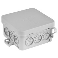 Коробка монтажная КМ-292 серая 75*75*40мм IP54 Светоприбор