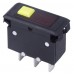 REXANT 36-2690 Автомат - предохранитель 250V 15А (3с) RESET-OFF красный  с подсветкой