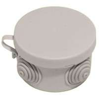 Коробка КР2601 разветв.для откр.пров. d=65мм, h=40мм с крышкой HEGEL
