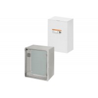 Бокс пластиковый ЩМП-0-10, прозр. крышка, ABS, IP65, от -45 до +75 °С, навесной, (500x350x220) TDM