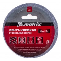 Лента клейкая противоскользящая, прозрачная 50 мм. х 5м.// Matrix