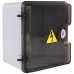 Корпус ЩМПпл 200х175х135 прозрачная дверь IP55 KRZMI