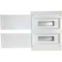 Бокс KRZMI ЩРВ-П 24 встраиваемый пластик глухая дверь IP41 382х300х89 мм