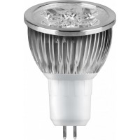 Лампа светодиодная, (4W) 230V G5.3 6400K, LB-14	набор 10шт