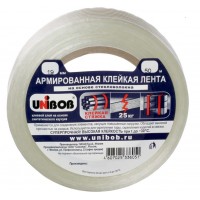Армированная стекловолокном клейкая лента Unibob 19 мм х 50 м 211747
