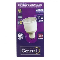 Лампа GENERAL GJCDRC 11 GU10 4200 1/25/100 (комп 10шт)